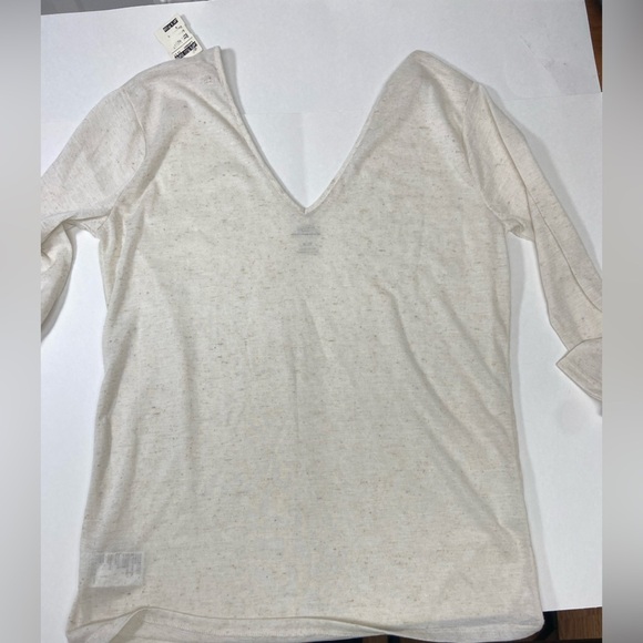 Urban Outfitters Womans Double V Neck Shirt - Picture 2 of 9